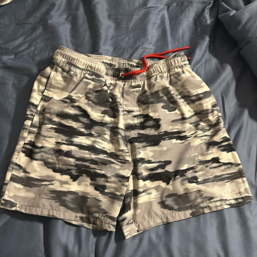 Huk swim shorts